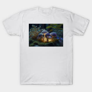 Glowing mushrooms 2 T-Shirt